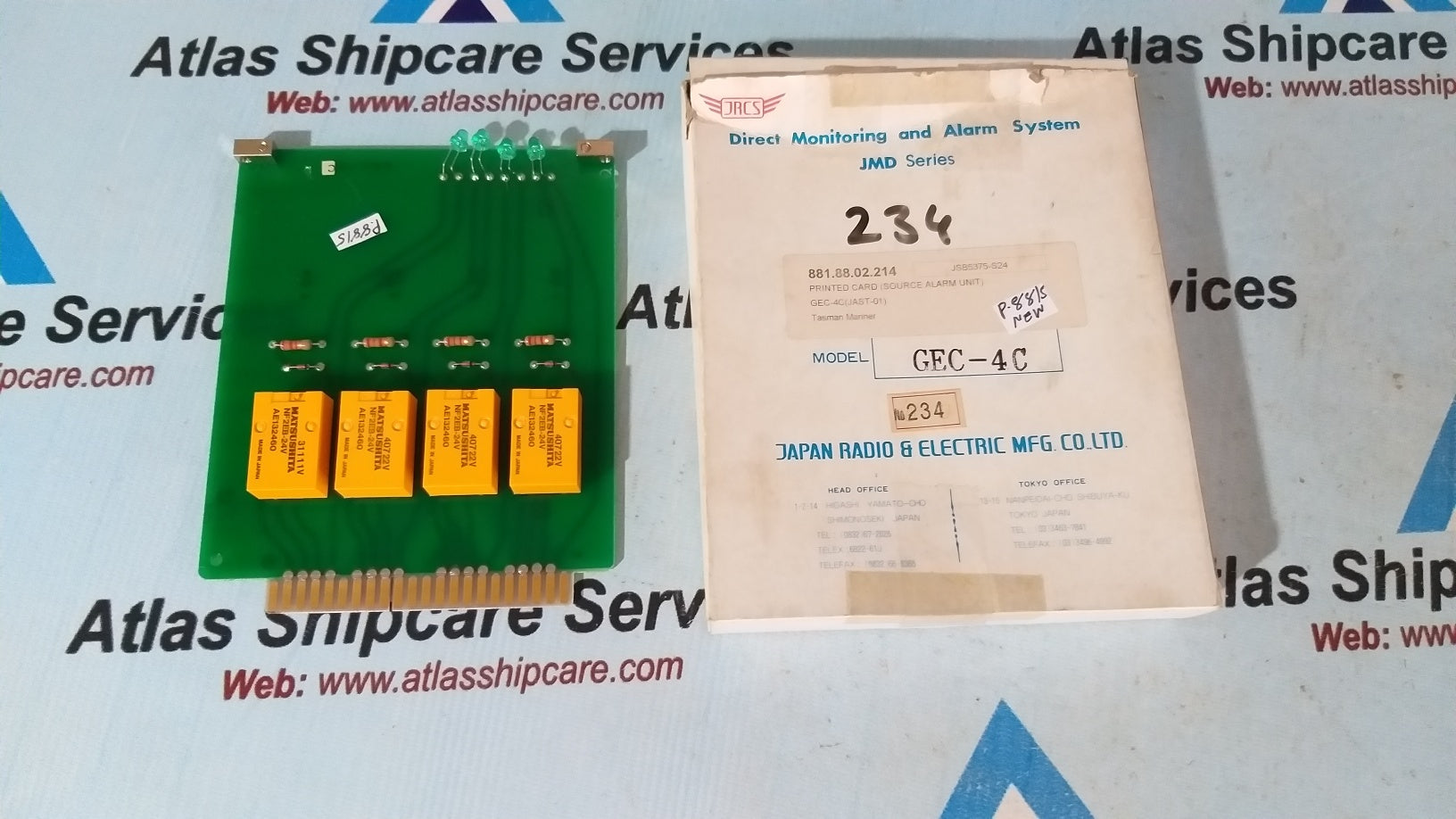 Jrcs GEC-4C Direct Monitoring And Alarm System